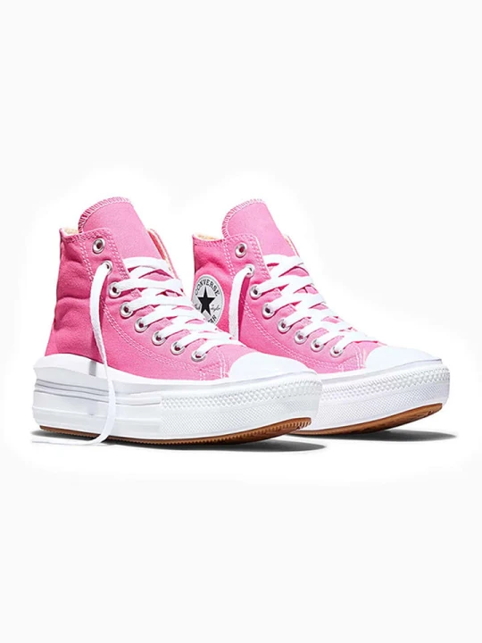 Zdjęcie produktu Converse Sneakersy "Chuck Taylor All Star Move Hi" w kolorze różowym rozmiar: 39