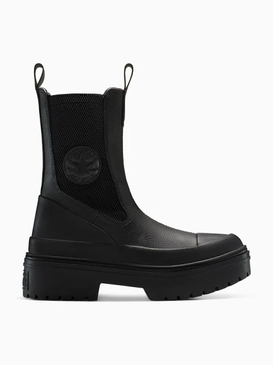 Zdjęcie produktu Converse sztyblety skórzane Chuck Taylor All Star Lugged Heel Nu czarny