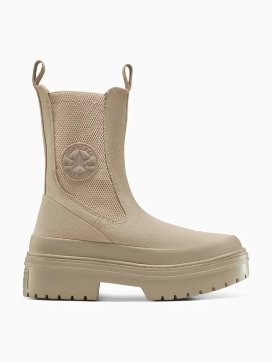 Zdjęcie produktu Converse sztyblety zamszowe Chuck Taylor All Star Lugged Heel Nu beżowy