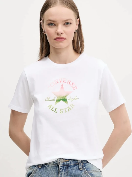 Zdjęcie produktu Converse t-shirt bawełniany biały