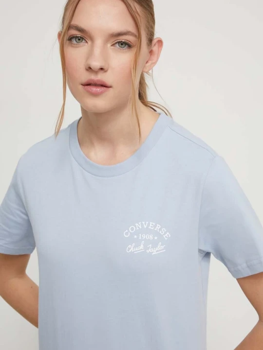 Zdjęcie produktu Converse t-shirt bawełniany niebieski