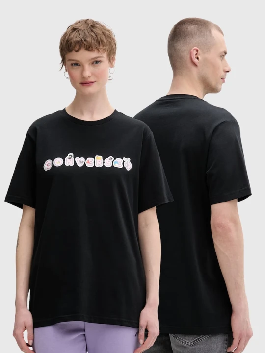 Zdjęcie produktu Converse t-shirt bawełniany x HELLO KITTY czarny