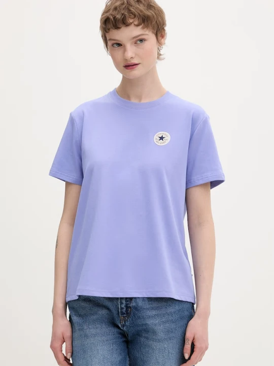Zdjęcie produktu Converse t-shirt damski fioletowy