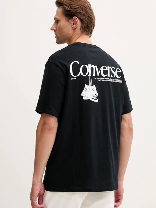 Zdjęcie produktu Converse T-shirt męski bawełniany czarny