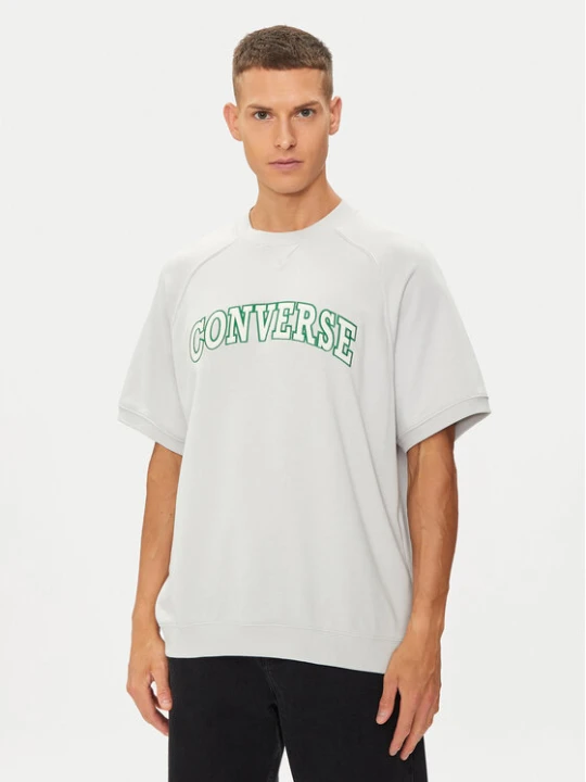 Zdjęcie produktu Converse T-Shirt M Retro Chuck Ss Crew 10026428-A03 Biały Regular Fit