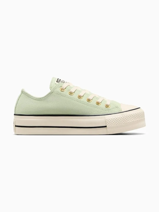 Zdjęcie produktu Converse tenisówki zamszowe Chuck Taylor All Star Lift zielony