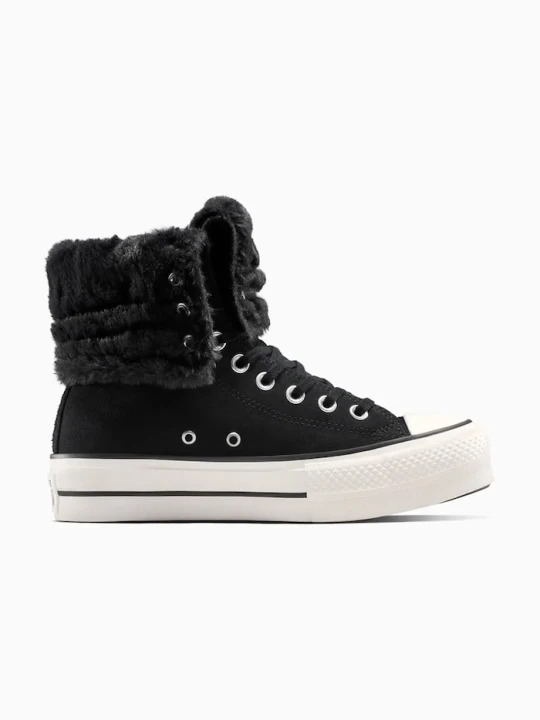 Zdjęcie produktu Converse trampki Chuck Taylor All Star Star Fold Over Lift czarny