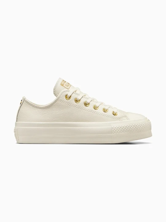 Zdjęcie produktu Converse trampki skórzane Chuck Taylor All Star Lift biały