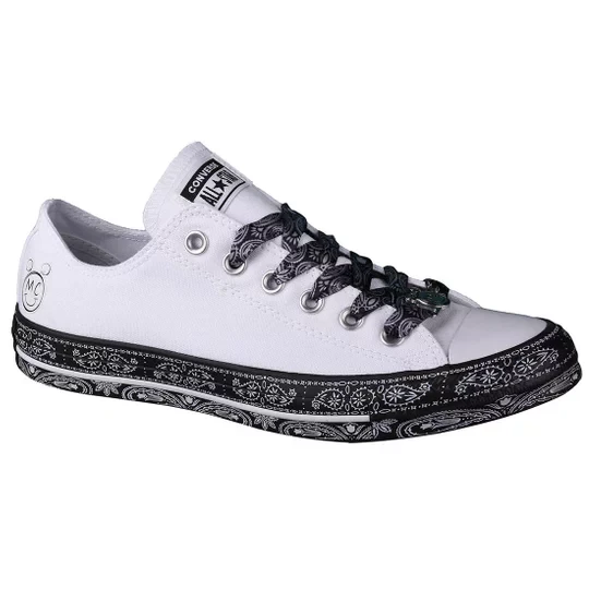 Zdjęcie produktu Converse X Miley Cyrus Chuck Taylor All Star 162235C, Damskie, Białe, trampki, tkanina, rozmiar: 41, 5