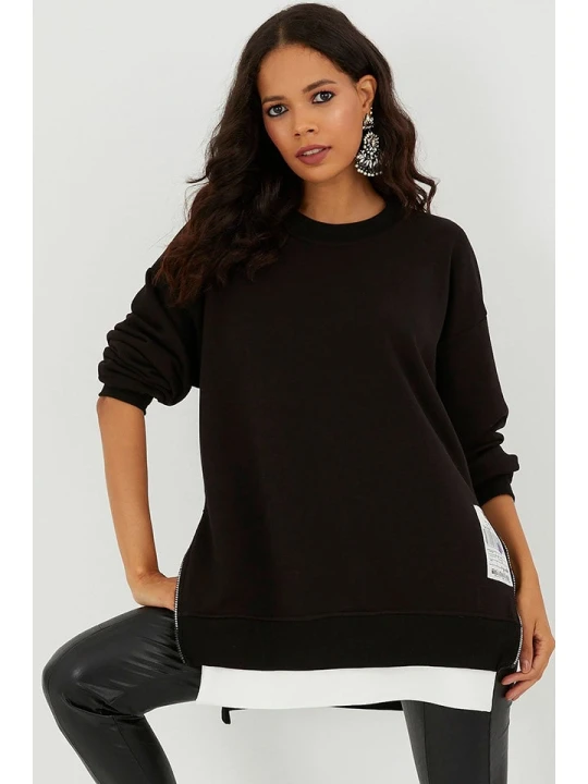 Zdjęcie produktu Cool and sexy Bluza w kolorze czarnym rozmiar: XL