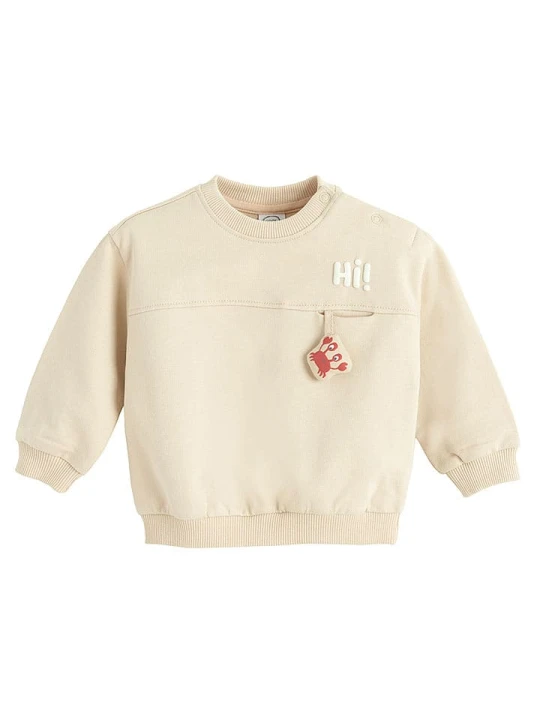 Zdjęcie produktu COOL CLUB Bluza w kolorze beżowym rozmiar: 92