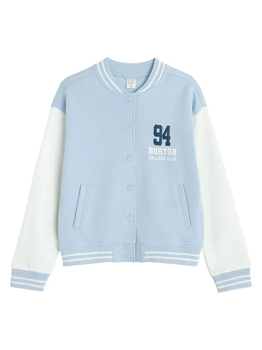 Zdjęcie produktu COOL CLUB Bluza w kolorze błękitno-białym rozmiar: 158