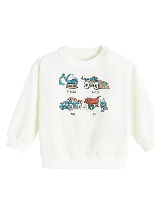 Zdjęcie produktu COOL CLUB Bluza w kolorze kremowym rozmiar: 86