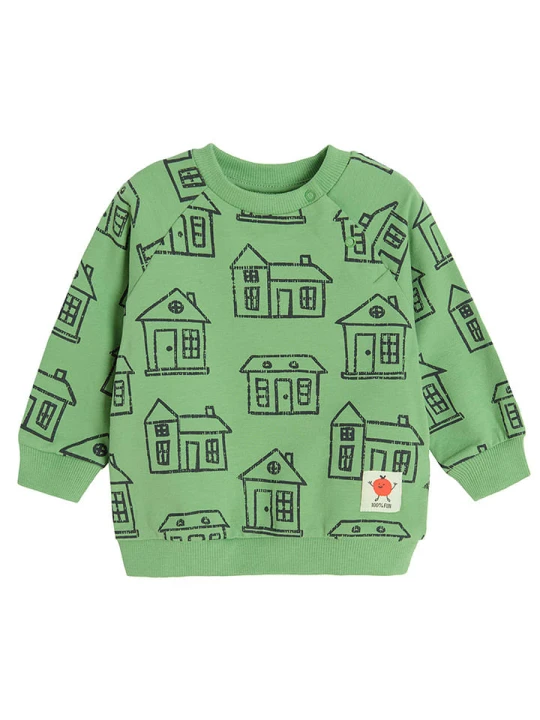 Zdjęcie produktu COOL CLUB Bluza w kolorze zielonym rozmiar: 68