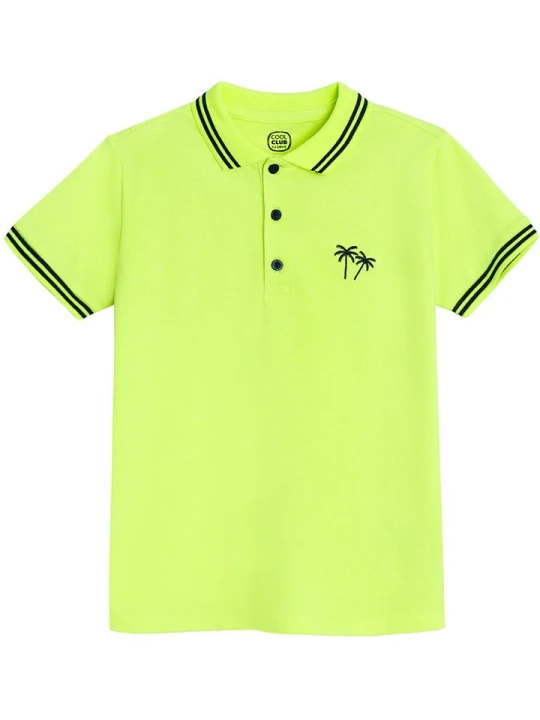 Zdjęcie produktu COOL CLUB Koszulka polo w kolorze żółtym rozmiar: 104