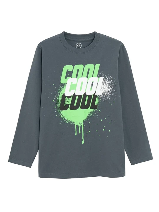 Zdjęcie produktu COOL CLUB Koszulka w kolorze szarym rozmiar: 146