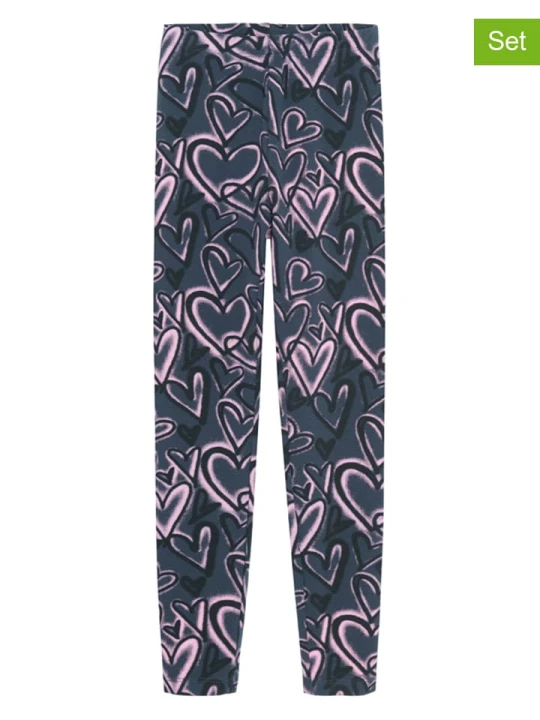 Zdjęcie produktu COOL CLUB Legginsy (2 pary) w kolorze granatowym rozmiar: 170