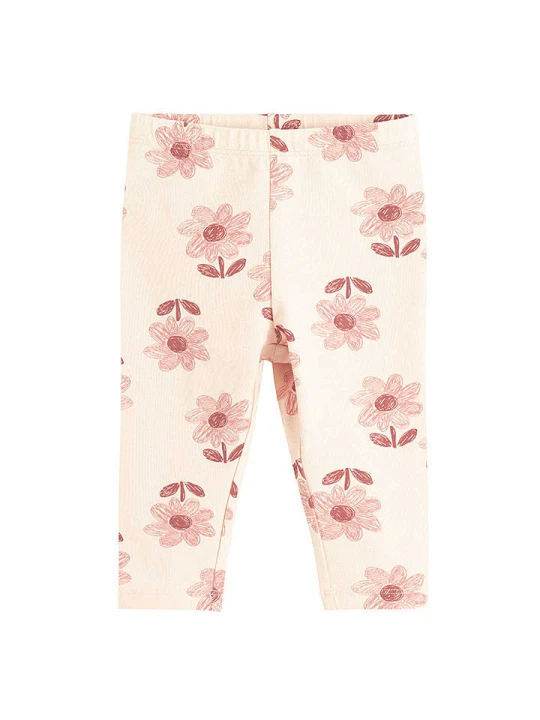 Zdjęcie produktu COOL CLUB Legginsy w kolorze kremowym rozmiar: 98