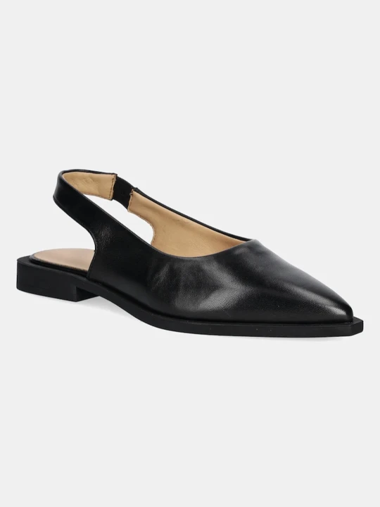 Zdjęcie produktu Copenhagen baleriny skórzane Leather czarny