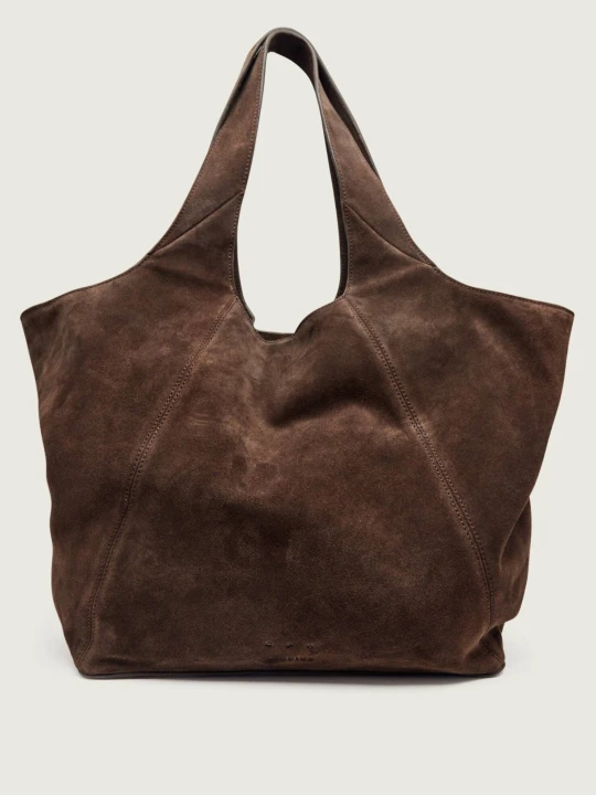 Zdjęcie produktu COPENHAGEN STUDIOS Shopperka CPH Bag 582 | zamsz brązowy