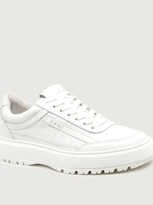 Zdjęcie produktu COPENHAGEN STUDIOS Skórzane sneakersy CPH615M biały