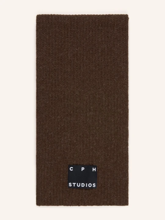 Zdjęcie produktu Copenhagen Studios Szal braun CIEMNOBRĄZOWY