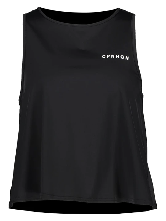 Zdjęcie produktu Copenhagen Studios Top sportowy w kolorze czarnym rozmiar: L