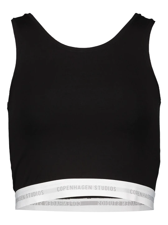 Zdjęcie produktu Copenhagen Studios Top w kolorze czarnym rozmiar: XS