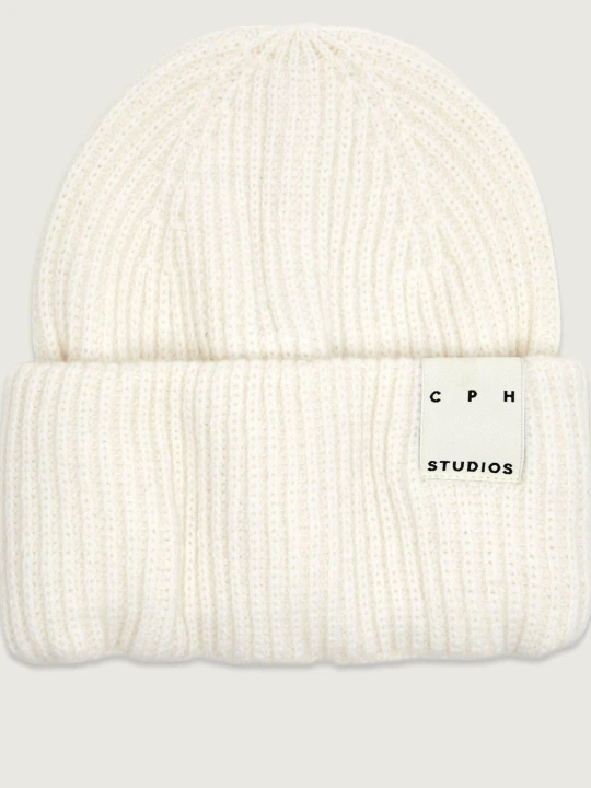 Zdjęcie produktu COPENHAGEN STUDIOS Wełniana czapka biały