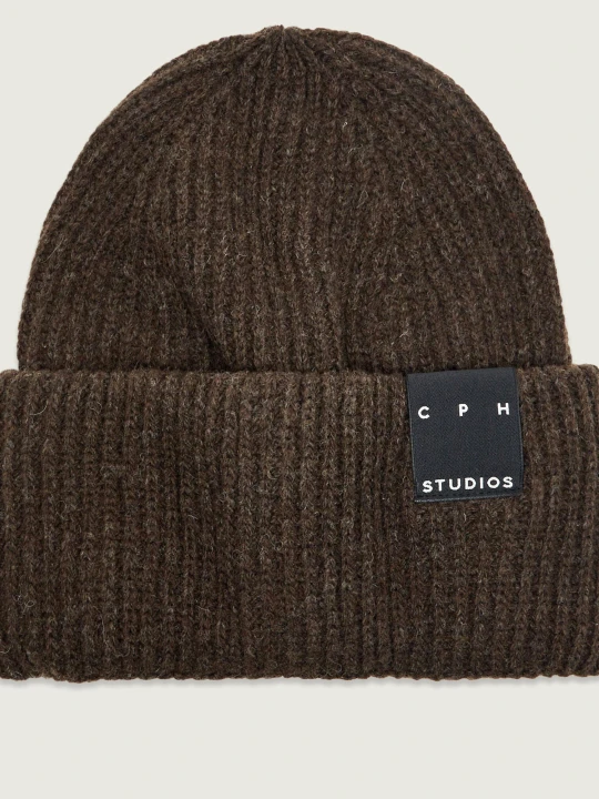 Zdjęcie produktu COPENHAGEN STUDIOS Wełniana czapka brązowy