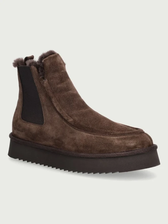 Zdjęcie produktu Copenhagen suede śniegowce damskie zamszowe brązowy