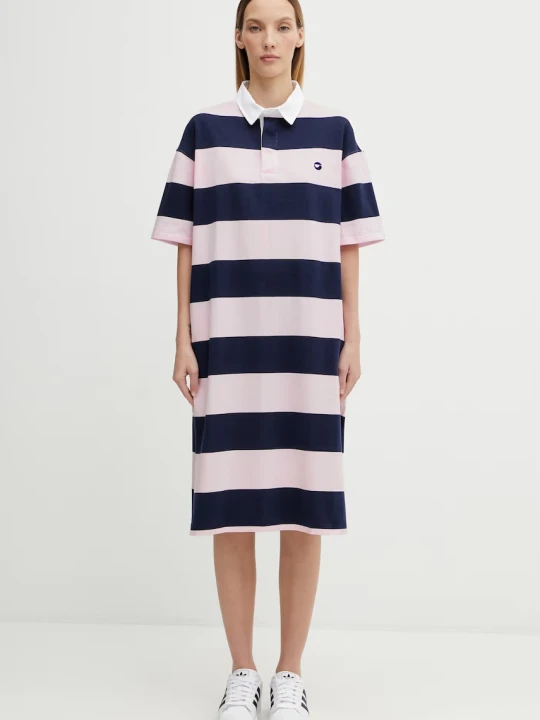 Zdjęcie produktu coperni sukienka bawełniana Striped Polo