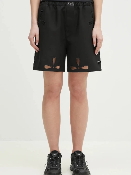 Zdjęcie produktu Coperni szorty Petal Embroidered Cut-Out czarny