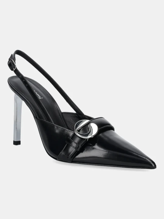 Zdjęcie produktu coperni szpilki skórzane Slingback Belt Heel czarny