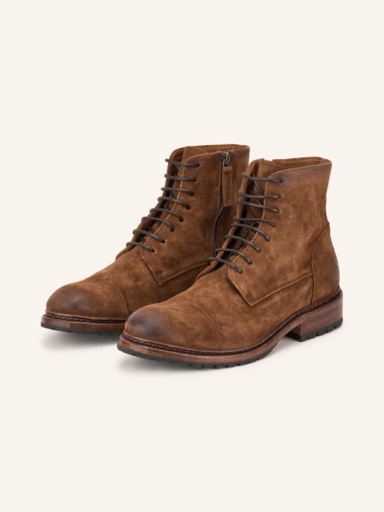 Zdjęcie produktu Cordwainer Botki Sznurowane braun BRĄZOWY