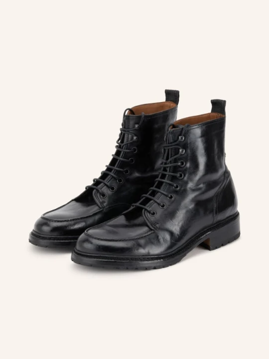 Zdjęcie produktu Cordwainer Botki Sznurowane schwarz CZARNY