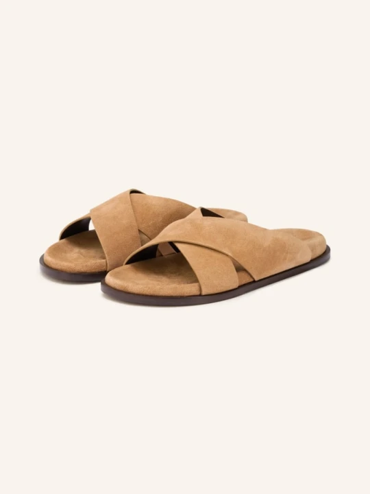 Zdjęcie produktu Cordwainer Klapki beige KONIAKOWY