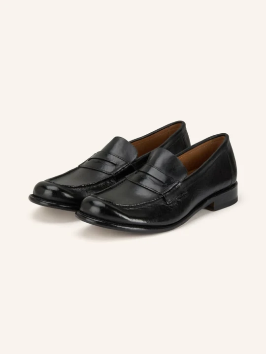 Zdjęcie produktu Cordwainer Penny Loafers schwarz CZARNY