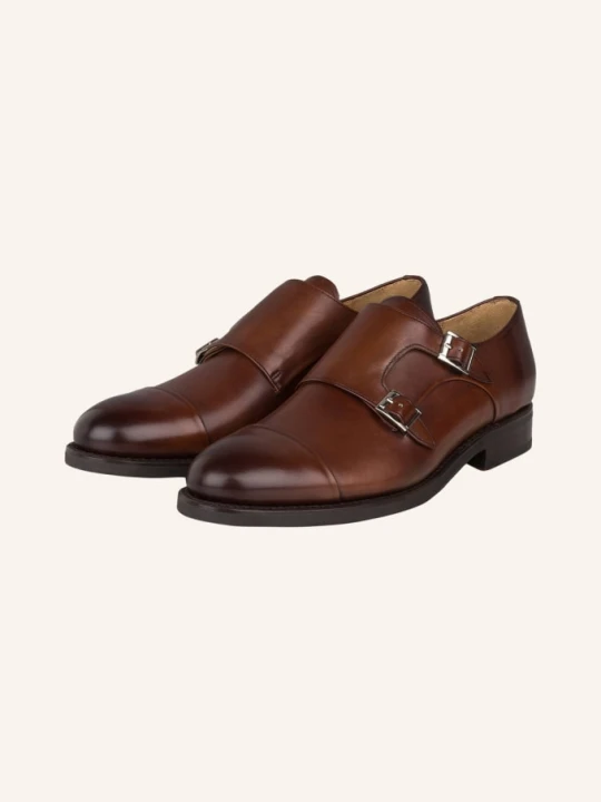 Zdjęcie produktu Cordwainer Podwójne Monki Clyde braun BRĄZOWY