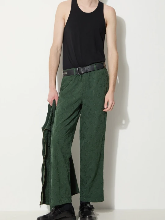 Zdjęcie produktu Corridor spodnie bawełniane Floral Embroidered Trouser