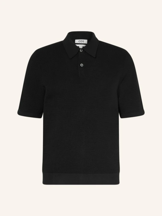Zdjęcie produktu Cos Koszulka Polo O Regularnym Kroju schwarz CZARNY