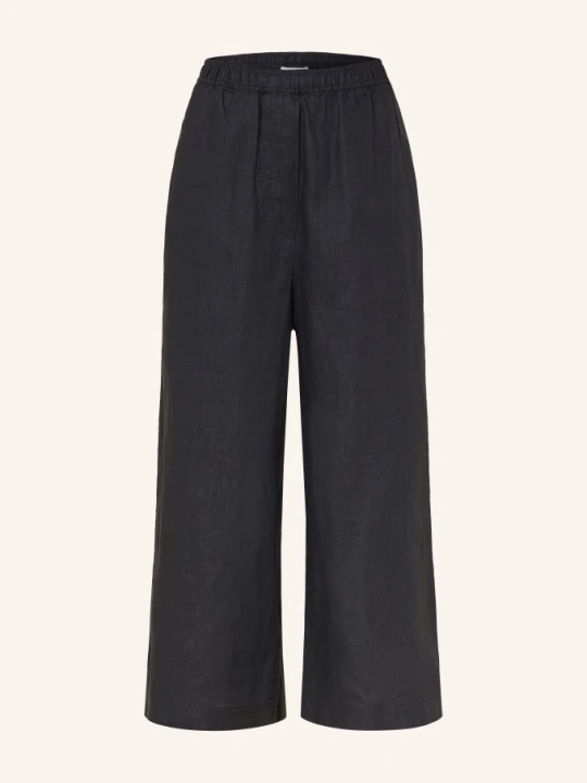 Zdjęcie produktu Cos Spodnie Typu Culotte Z Lnu blau CZIEMNOSZARY