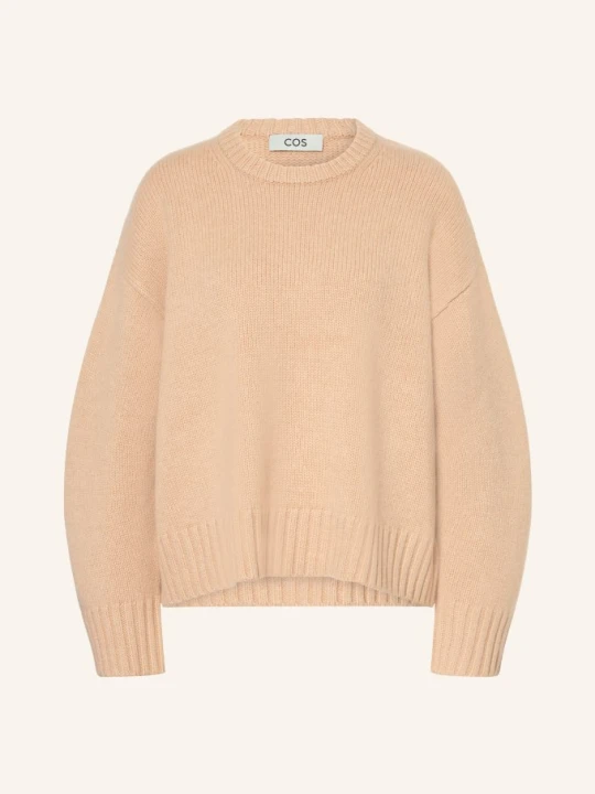 Zdjęcie produktu Cos Sweter Z Kaszmiru beige JASNOBRĄZOWY