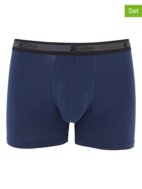 Zdjęcie produktu COTONELLA Bokserki (2 pary) w kolorze granatowym rozmiar: 3XL