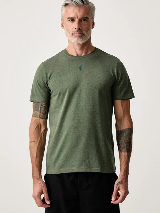 Zdjęcie produktu Cotopaxi T-shirt męski z bawełną Llama zielony