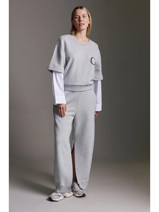 Zdjęcie produktu Cotton Candy Bluza w kolorze jasnoszarym rozmiar: XL