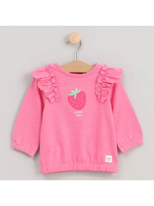Zdjęcie produktu Cotton Fish Bluza w kolorze jasnoróżowym rozmiar: 86