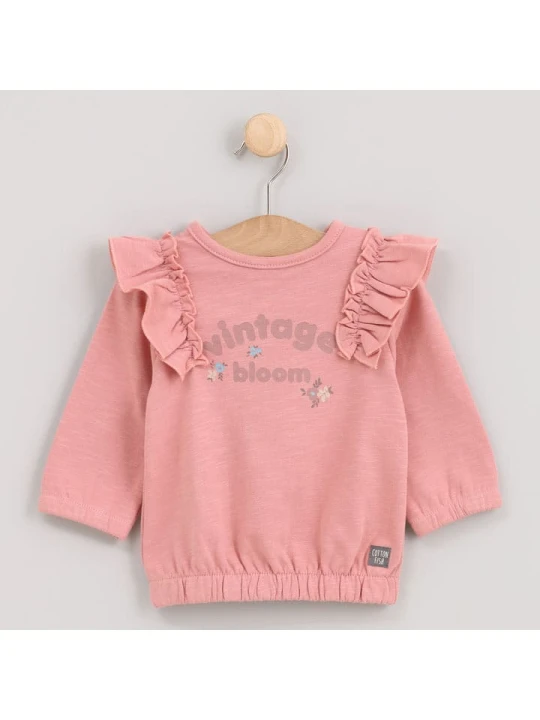 Zdjęcie produktu Cotton Fish Bluza w kolorze jasnoróżowym rozmiar: 92