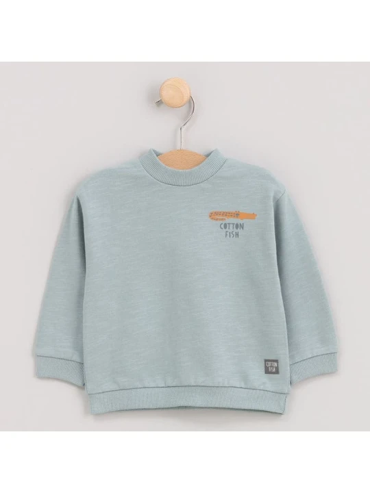 Zdjęcie produktu Cotton Fish Bluza w kolorze turkusowym rozmiar: 110