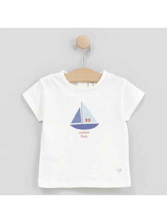 Zdjęcie produktu Cotton Fish Koszulka w kolorze białym rozmiar: 110